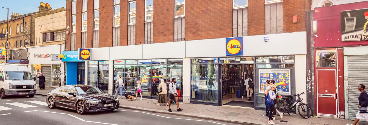 Lidl & The Gym Group, North End Road